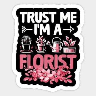 Trust A Florist Florists  Arrangement Sticker